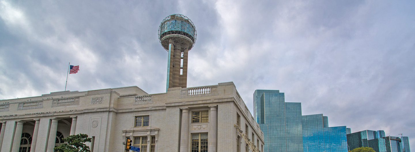 Photo: Union Station, Reunion Tower and the Hyatt Regency Dallas, Michael Samples